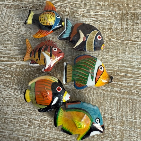 The Unbranded Brand Other - Tropical Fish Floating Candles, Set of 6